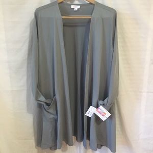 ✨Solid Grey Caroline Lularoe L✨